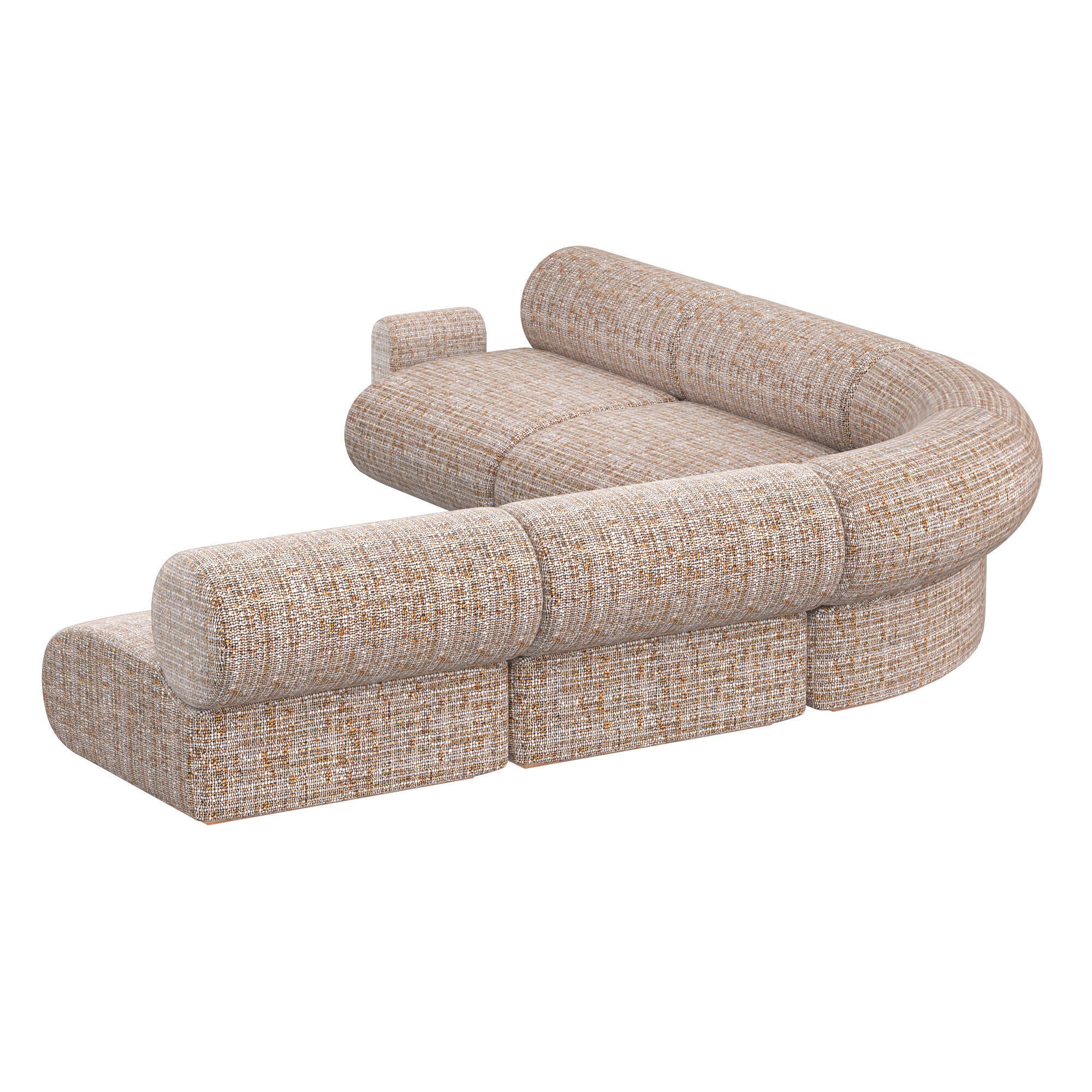 esfera sectional sofa 3D model_4