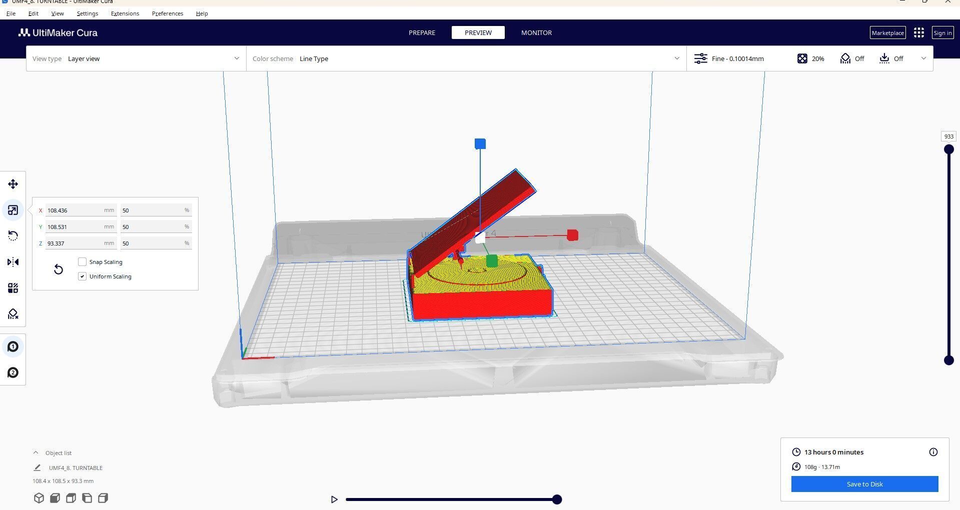 Turntable Vintages 3D print model_4