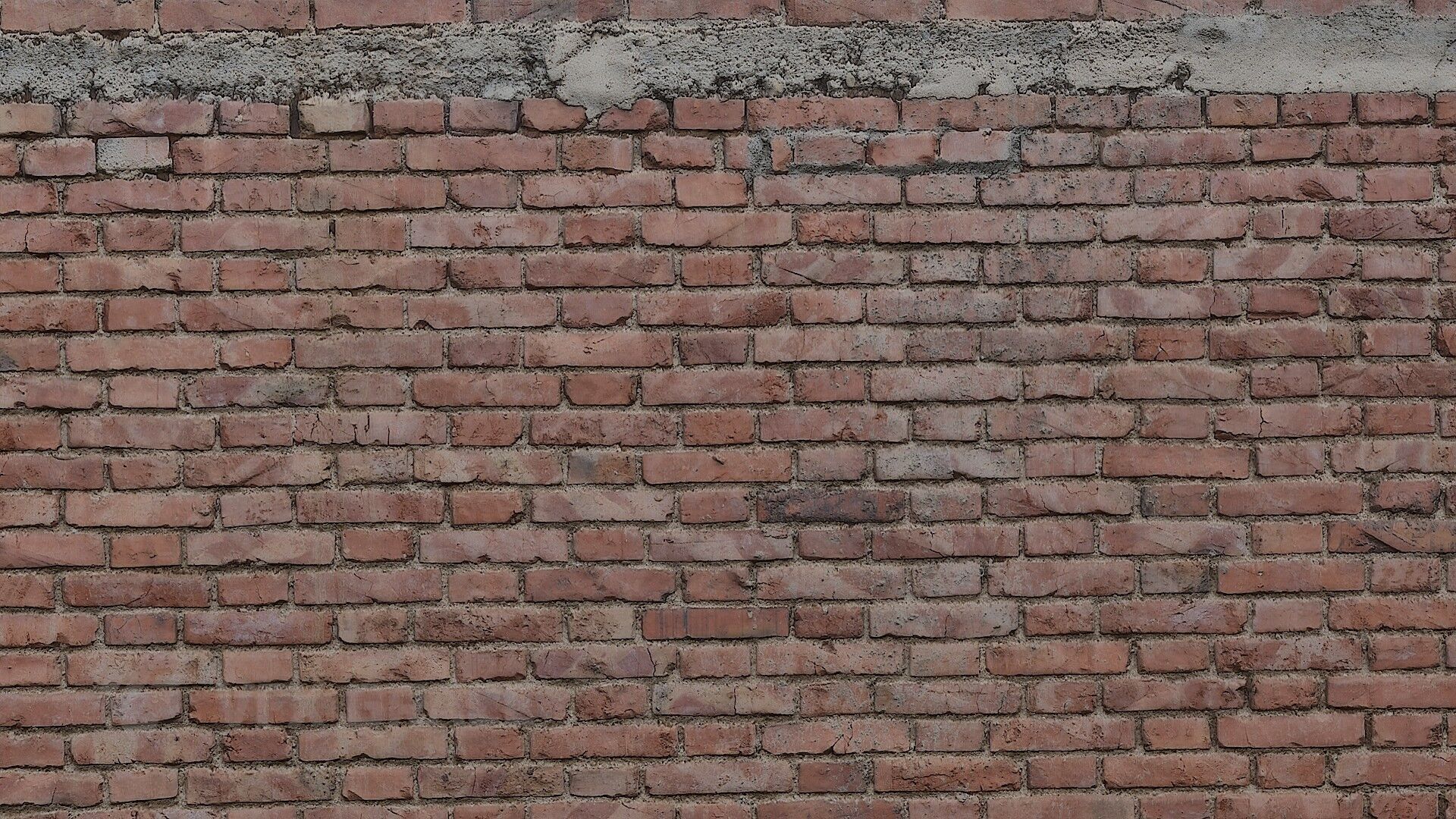 Brick wall 002 3D model_3
