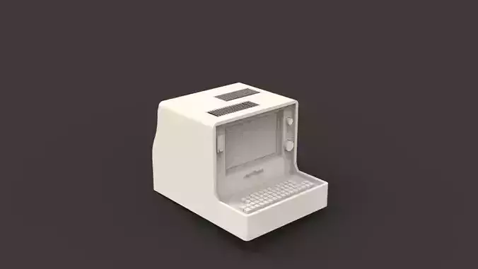 Retro Computer 3D print model