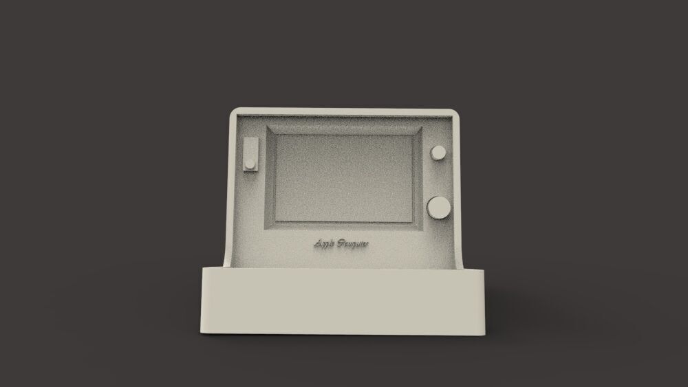 Retro Computer 3D print model_1