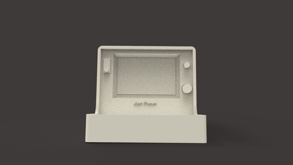 Retro Computer 3D print model_2