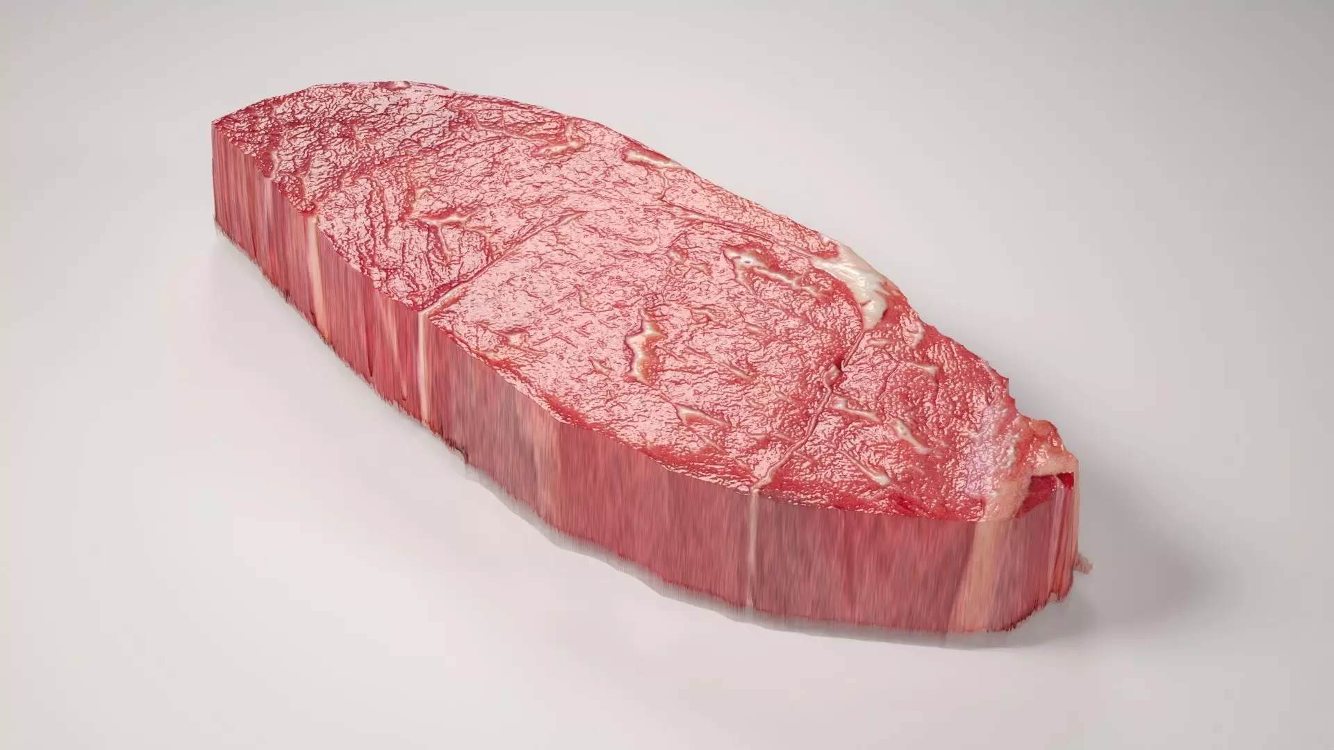 A Beef Sirloin Steak Low-poly 3D model