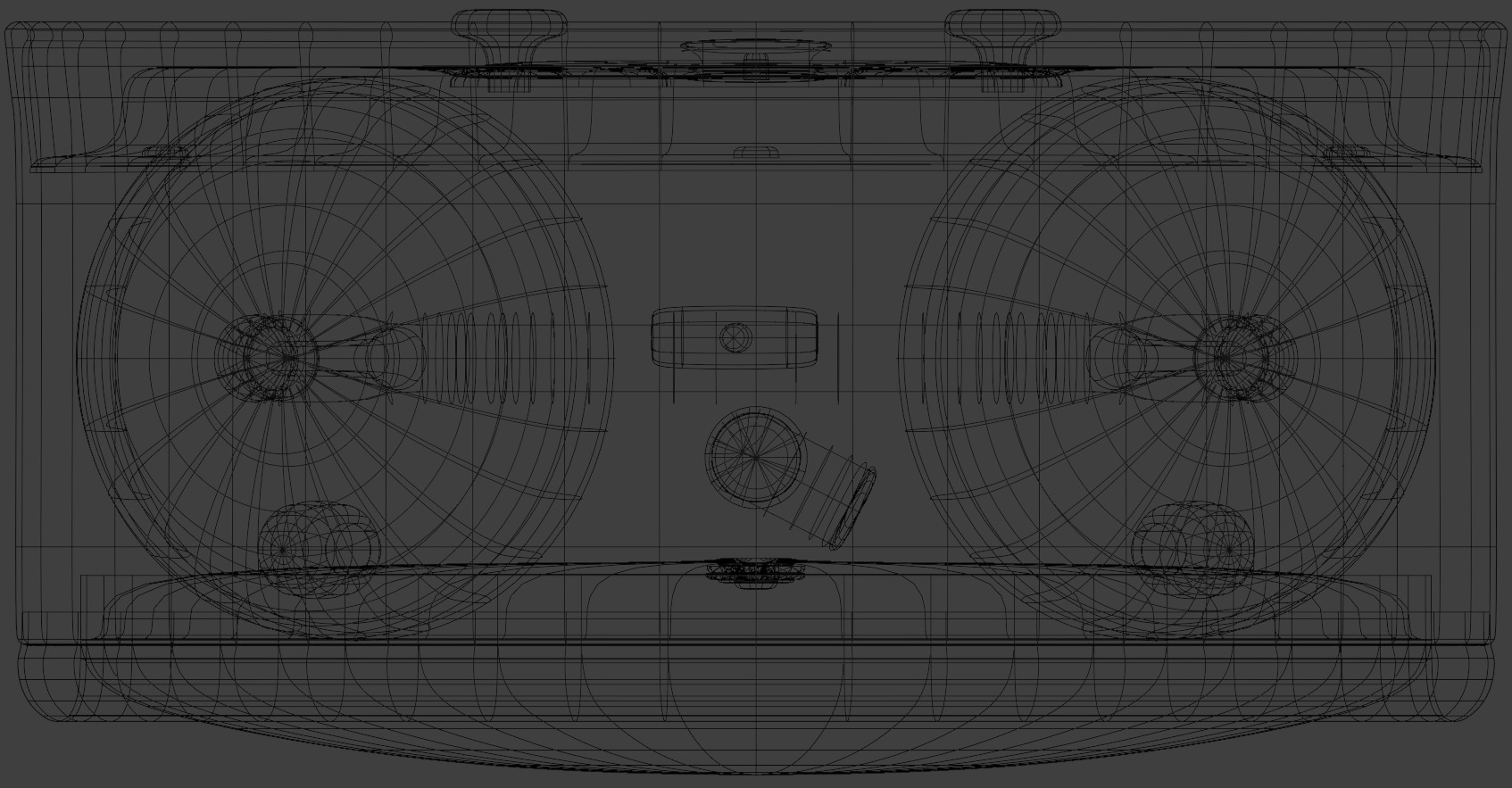 4K High Polly Vintage Alarm Clock 3D model_7