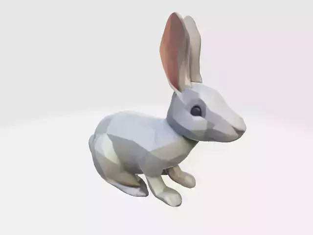 Lowpoly rabbit