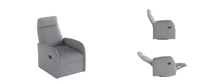 Modern Lazzoni Armchair High-Quality 3D Model 3D model