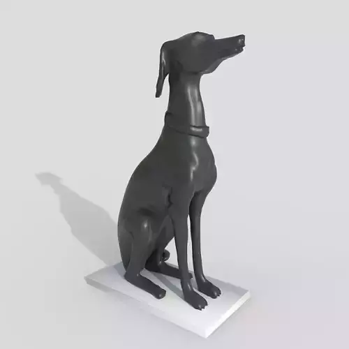 Dog Statue
