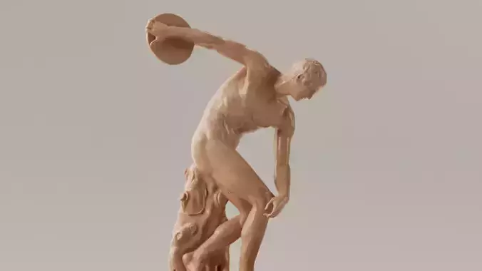 Escultura de MirOn - Arte - Discobolo 3D print model