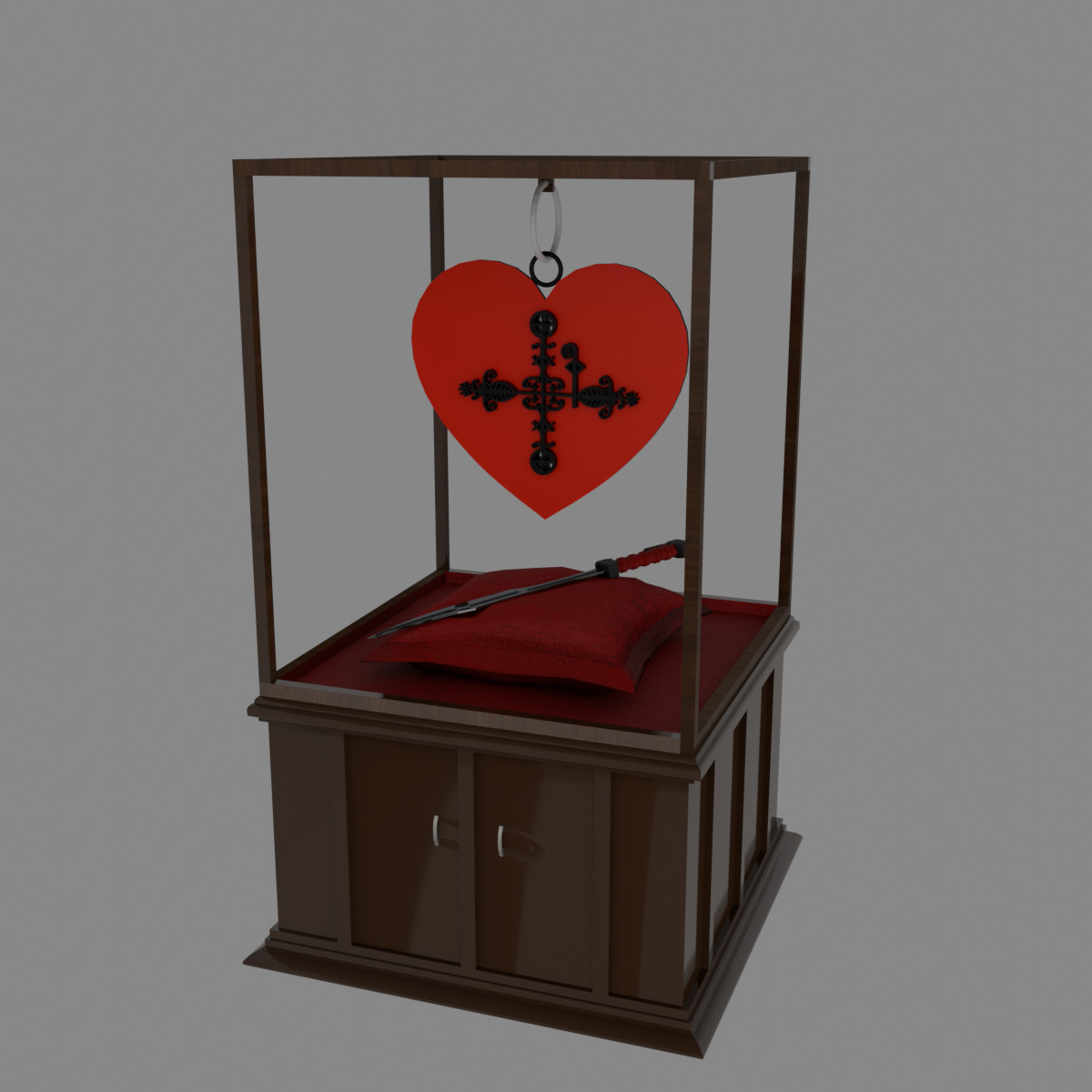 Papa Legba 2  Voodoo Symbol 3D model_3