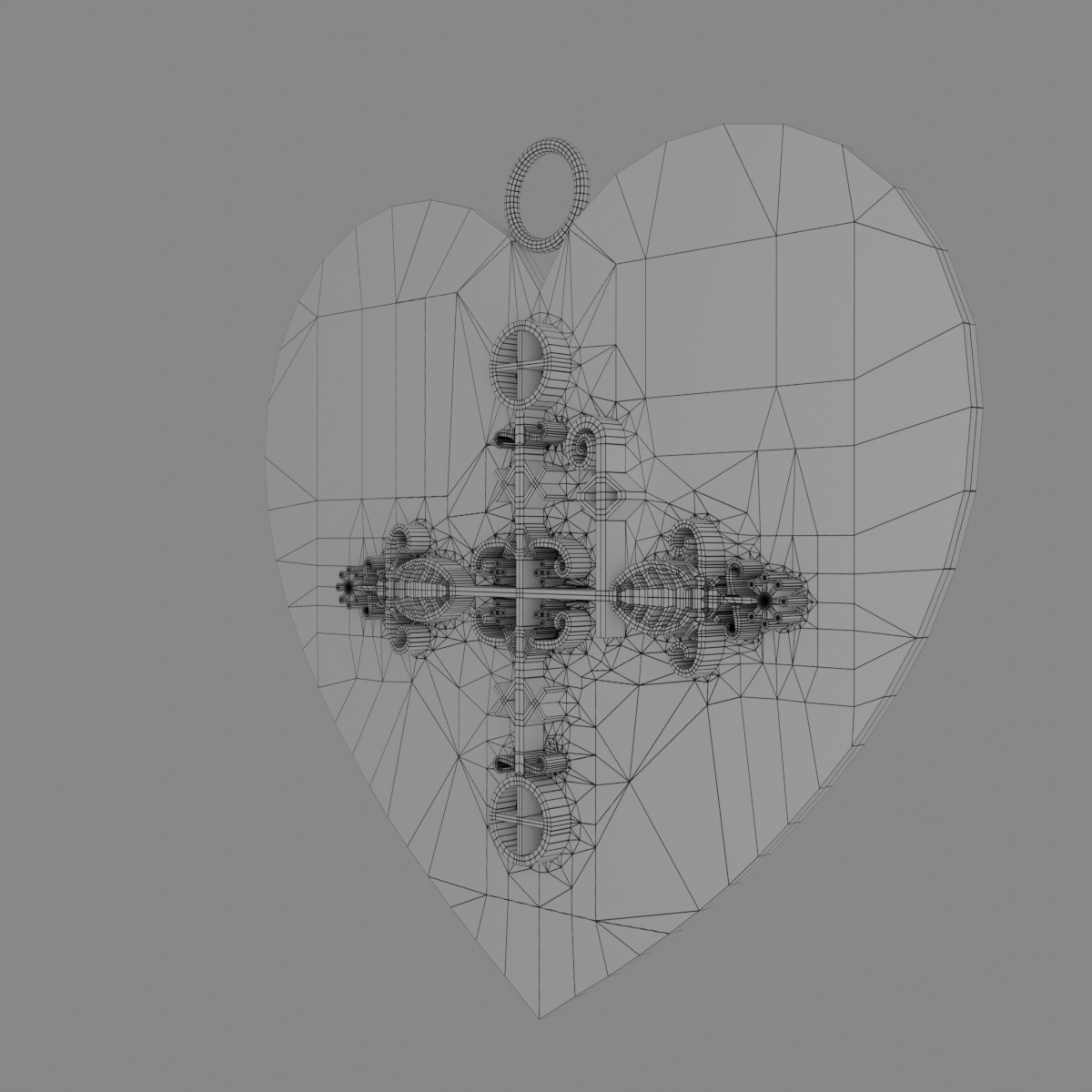 Papa Legba 2  Voodoo Symbol 3D model_5