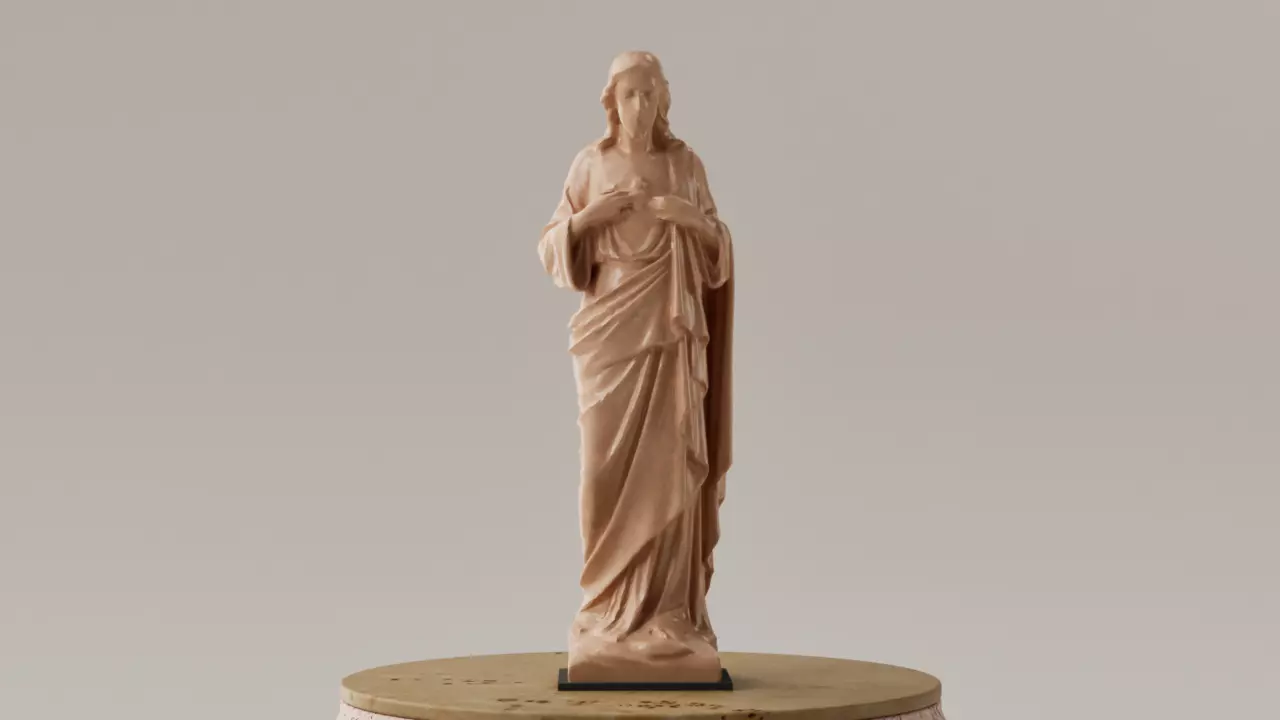 Escultura - Jesus 3D print model_0