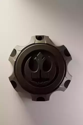 Roush F150 center cap-red squadron