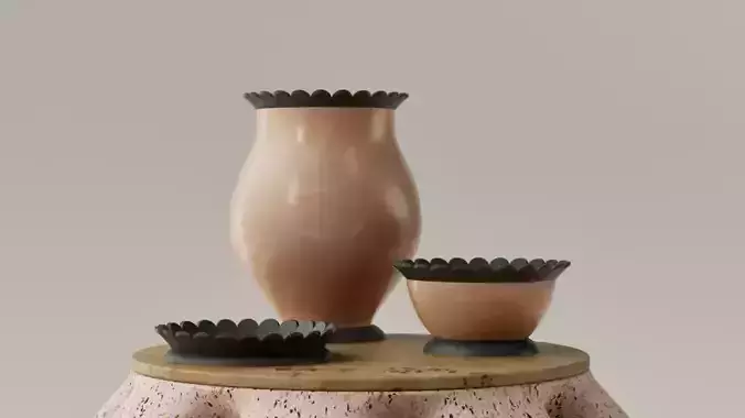 Set Jarrones decorativos - floreros - vasos