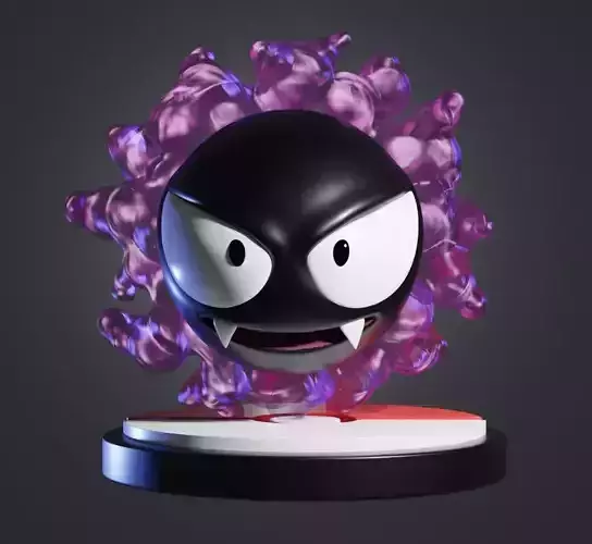 GASTLY - POKEMON 3D print model