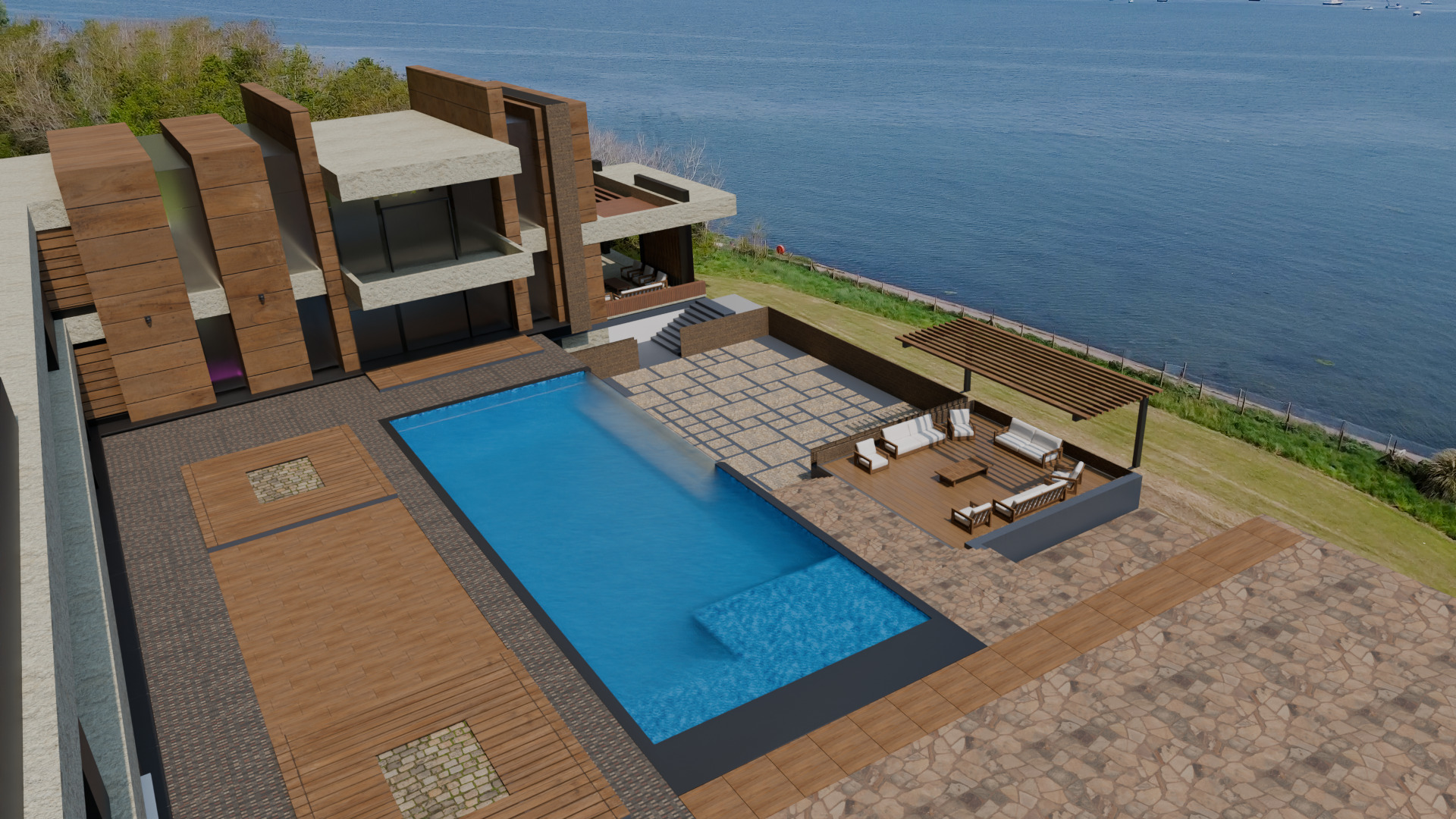 Blender VFX Environment Template 3D model_2