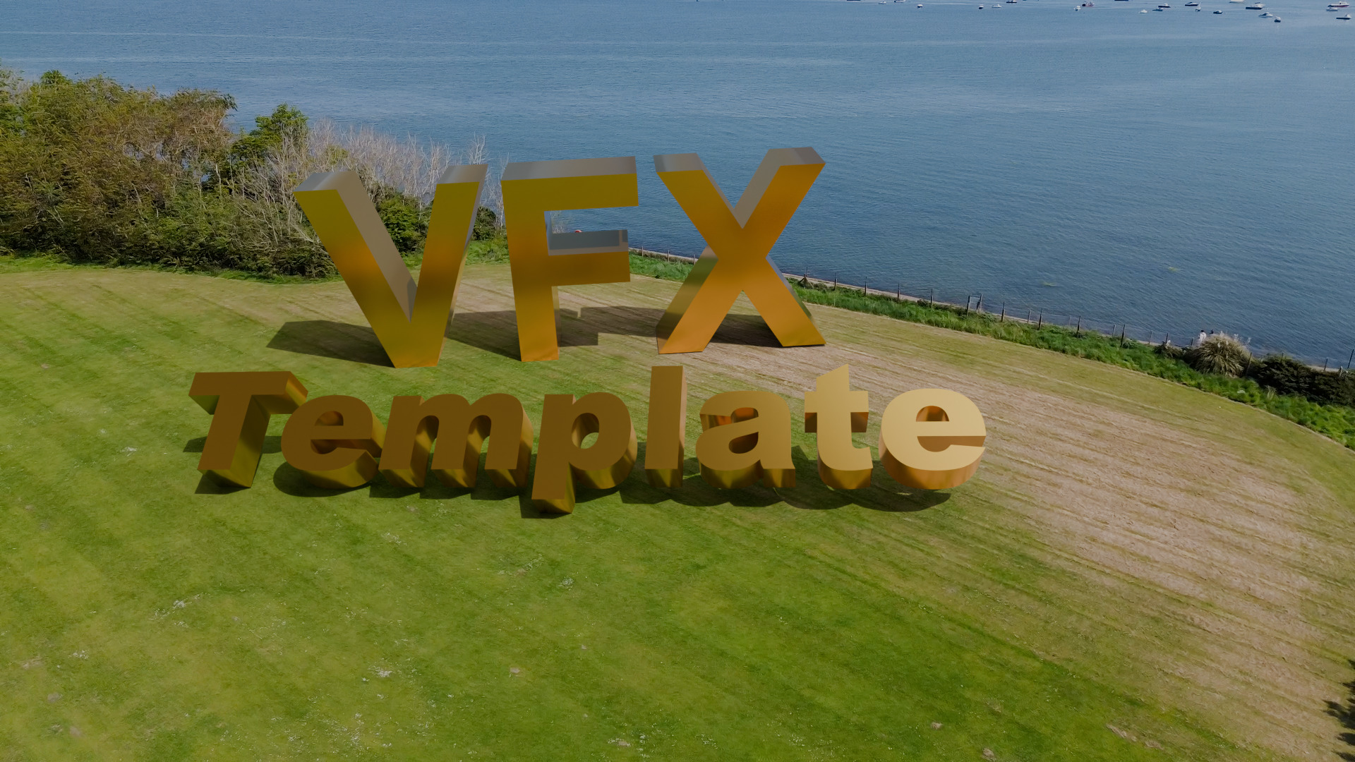 Blender VFX Environment Template 3D model_8