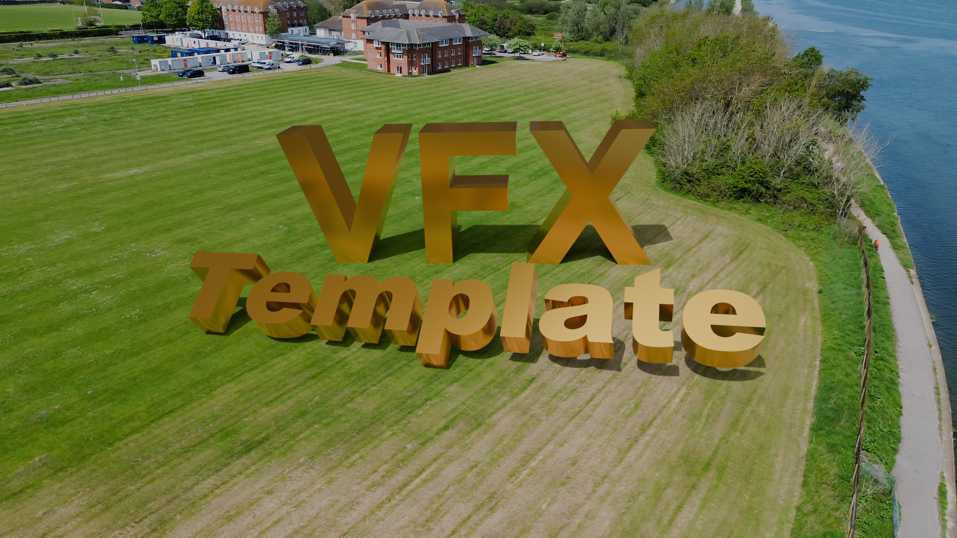 Blender VFX Environment Template 3D model_6