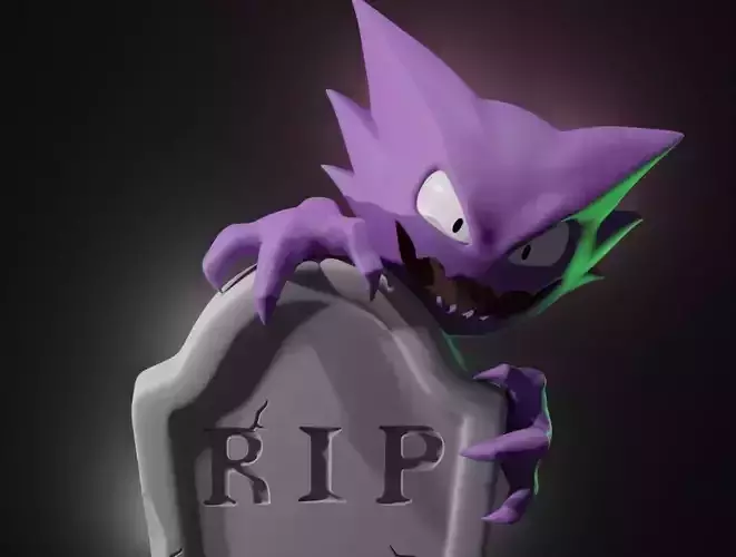 HAUNTER - POKEMON 3D print model