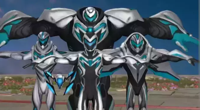 Max-Steel  Low-poly 3D model
