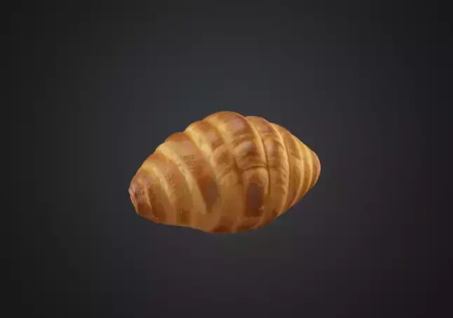 3D Croissant 