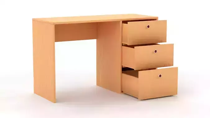 Table Monblan-one Angle Milk 