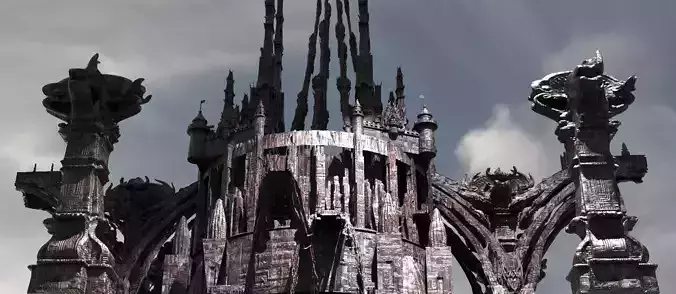 Victorian Cyberpunk Dome tower 3