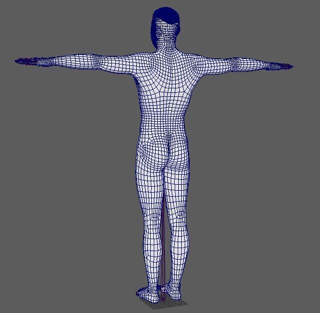 Donald Glover Character Low-poly 3D model_27