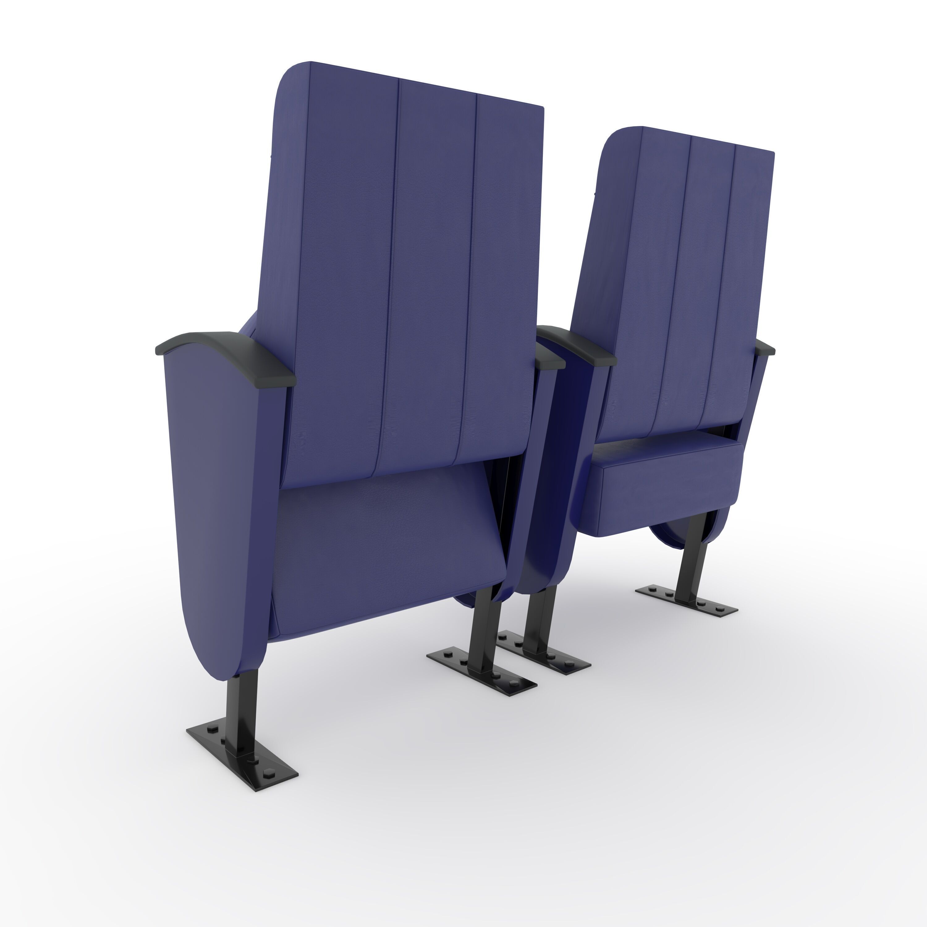 Stadium Seats 4 3D model_14