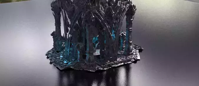 Edwardian Steampunk city exterior background 3 