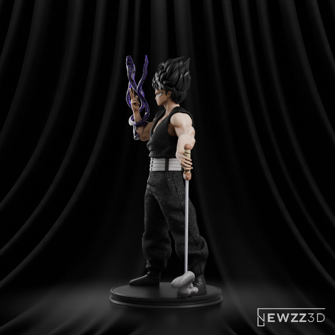 Hiei - Yu Yu Hakusho 3D print model_2