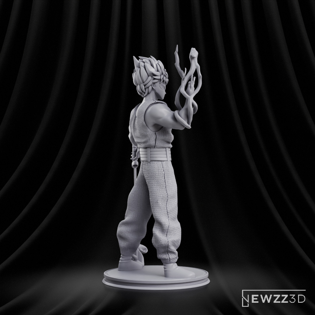 Hiei - Yu Yu Hakusho 3D print model_10