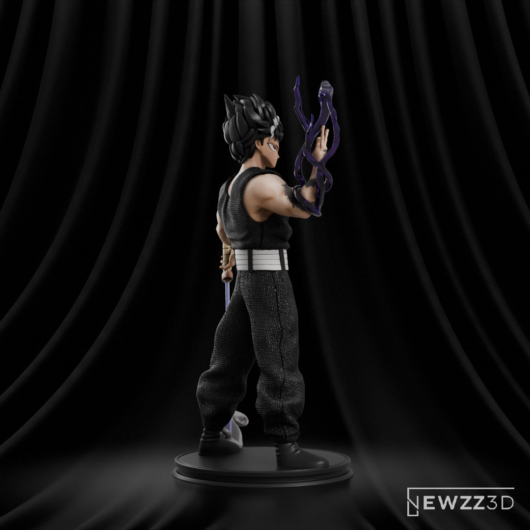 Hiei - Yu Yu Hakusho 3D print model_4