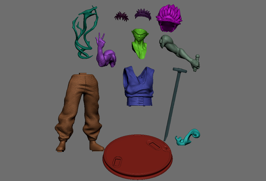 Hiei - Yu Yu Hakusho 3D print model_12