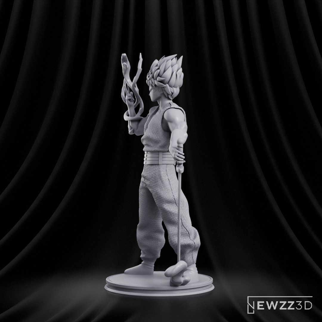 Hiei - Yu Yu Hakusho 3D print model_8