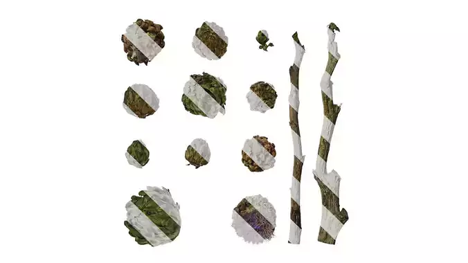 Anydrafts Cynara scolymus Flower 03