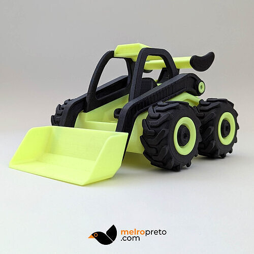 Skid Steer Loader - Mechanical Assembly Kit 3D print model 2