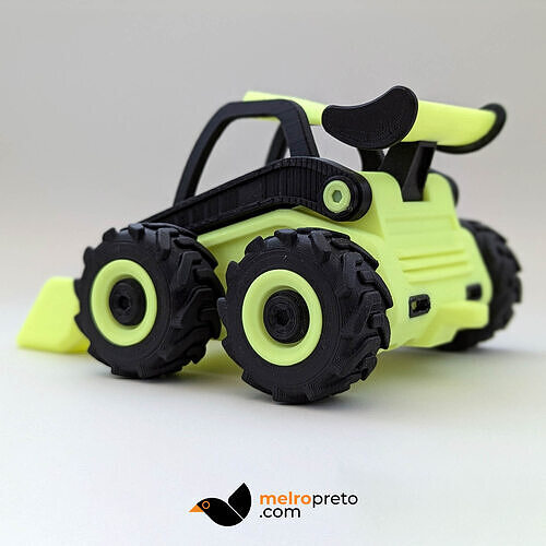 Skid Steer Loader - Mechanical Assembly Kit 3D print model 5