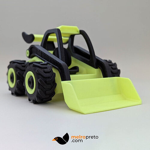Skid Steer Loader - Mechanical Assembly Kit 3D print model 4