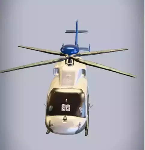 Helicopter 3d model