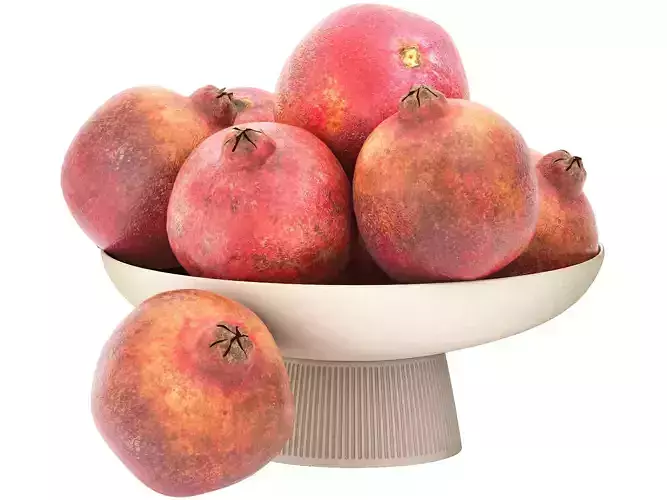 bowl of pomegranate fruit