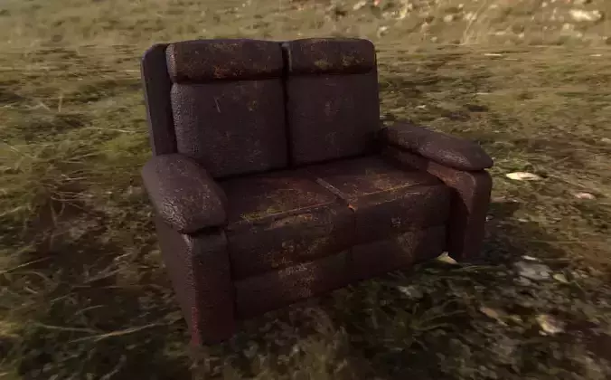 Loveseat Couch Prop Leather