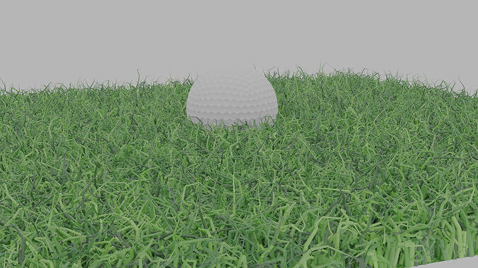 Realistic Golf Ball 3D Model 3D model