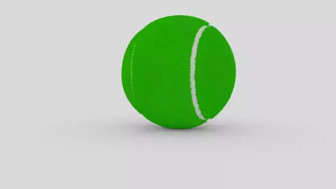   Tennis Ball 3D Model
