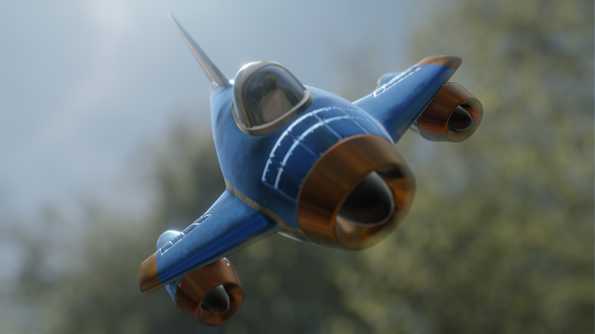 Avion 3D model_1