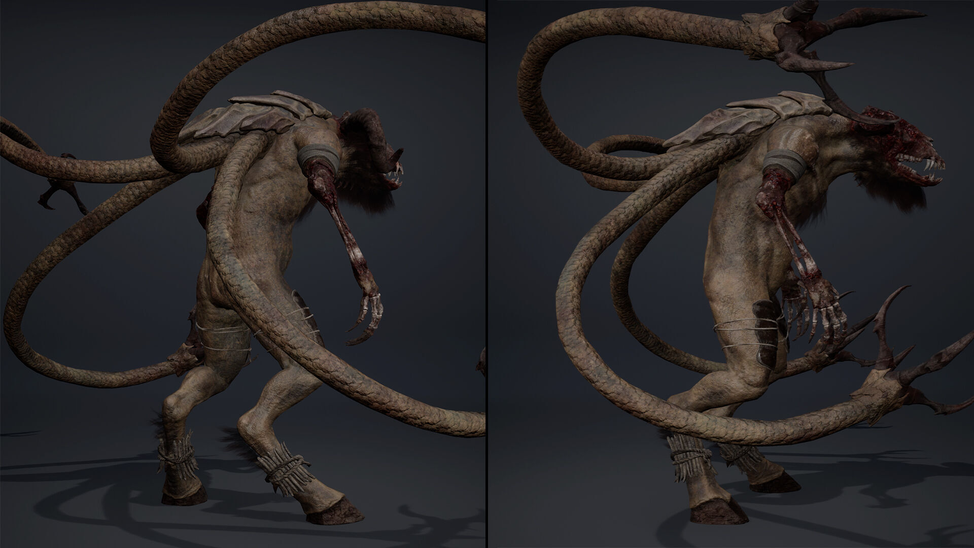 Bloodclaw Damaged Low-poly 3D model_21