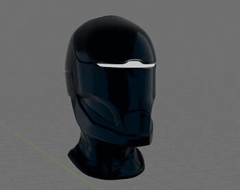 Police robot 3D model