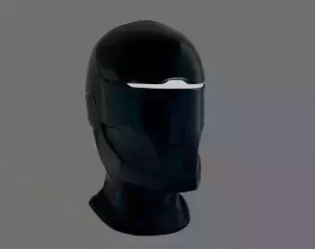 Police robot 3D model