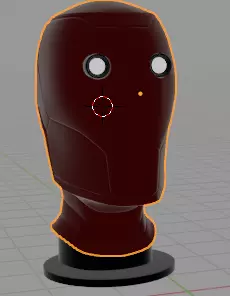 Vigilante robot style 3D model_0