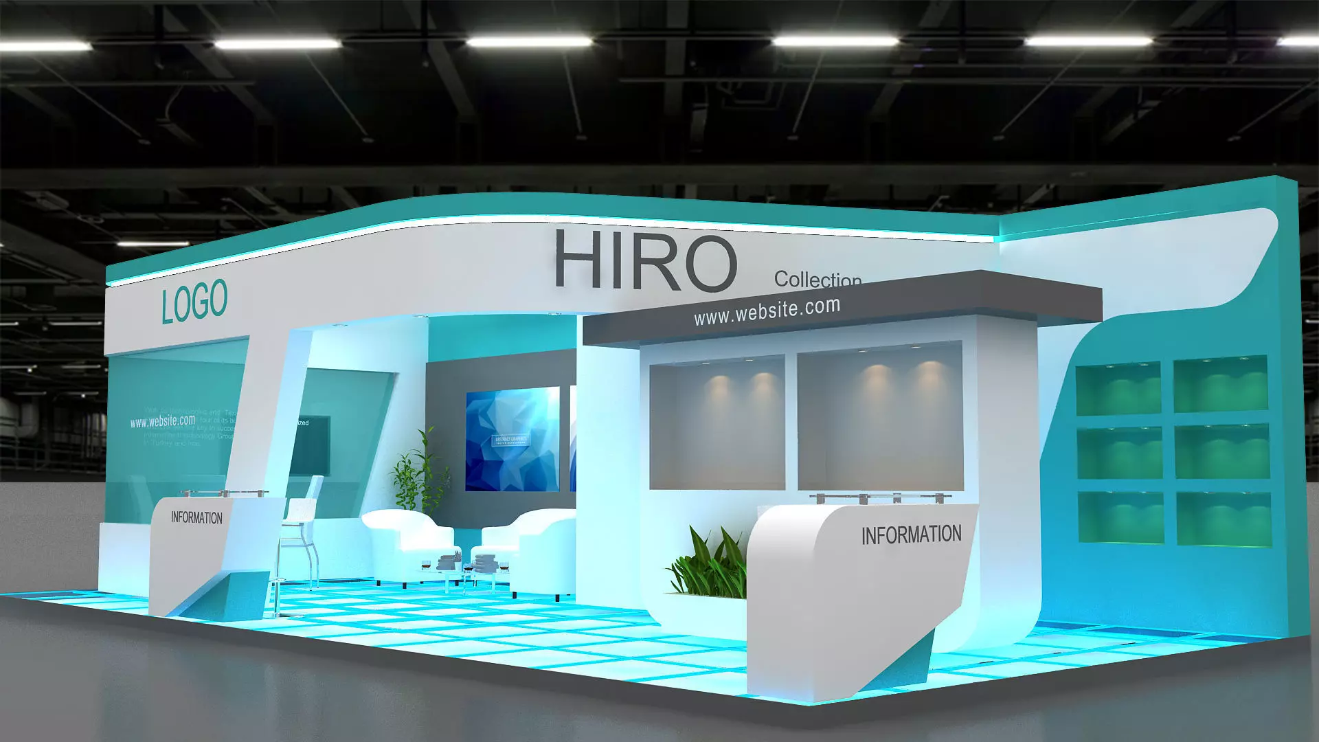 3D Model exhibition 3D model_0