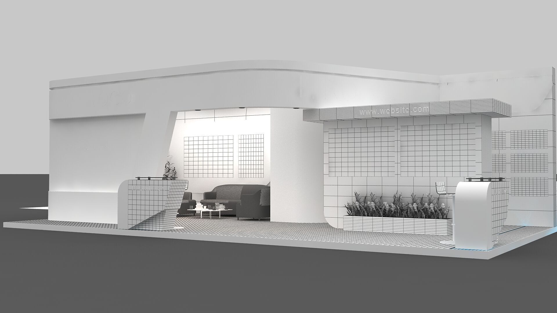 3D Model exhibition 3D model_7